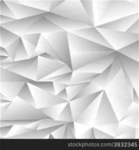 Abstract Grey Polygonal Background. Abstract Grey Polygonal Pattern. Abstract Grey Polygonal Background