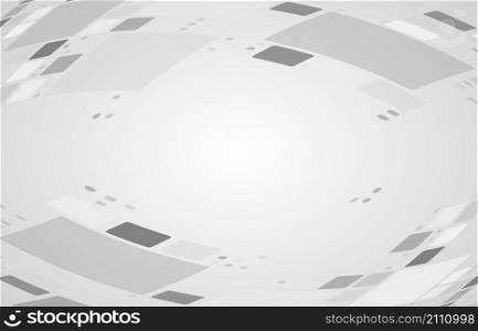 Abstract grey squares pattern design artwork decorative template. Overlapping for ad, cover design background. Illustration vector