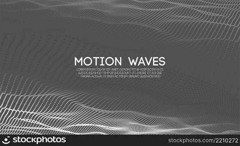 Abstract grey technology wave for web background design. Futuristic connection.. Abstract grey technology wave for web background design. Futuristic connection structure.