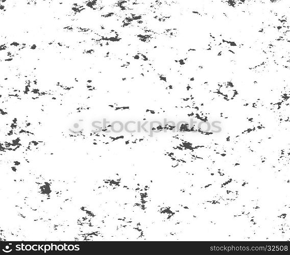 Abstract grunge background. Distress Overlay Texture. Dirty, rough backdrop. Stained, damaged effect. Vector illustration with spots and splatters