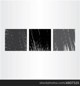 abstract grunge black background vector set