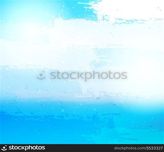 Abstract grunge blue background. Editable EPS 10