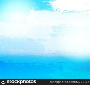 Abstract grunge blue background. Editable EPS 10