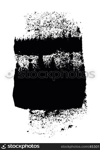 Abstract grunge brush shape that is a great background or texture