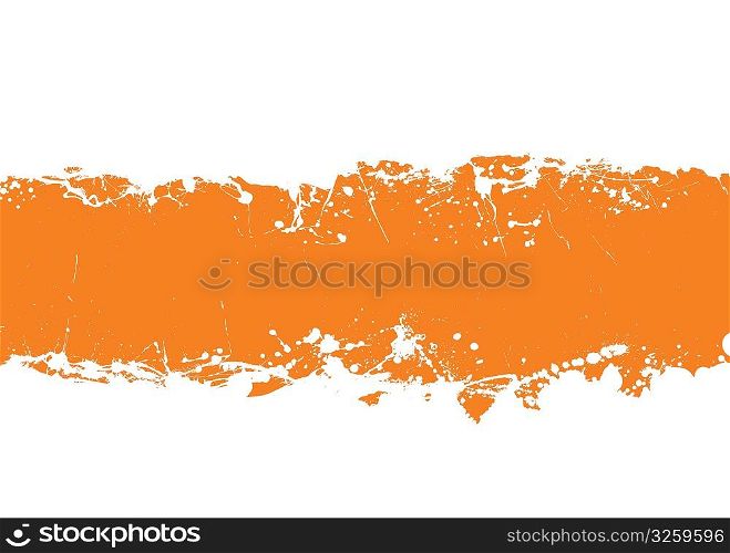 Abstract grunge illustrated background with ink splat effect