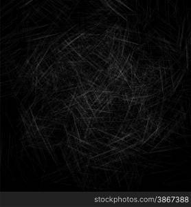 Abstract Grunge Line Texture on Black Background. Abstract Line Texture