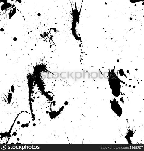 Abstract grunge vector seamless pattern. For easy making seamless pattern just drag all group into swatches bar, and use it for filling any contours.