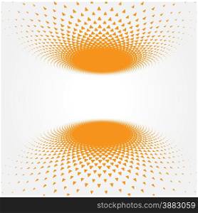 Abstract Halftone Background, halftone circle shape. Vector illustration