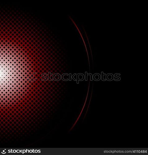 Abstract halftone background image with room to add text