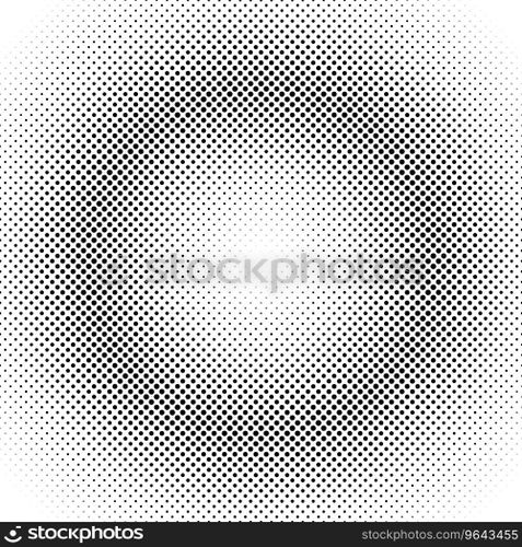 Abstract halftone circle pattern background Vector Image
