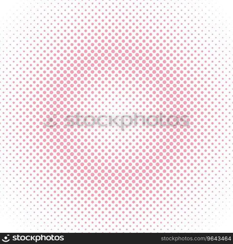 Abstract halftone circle pattern background Vector Image