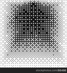 Abstract Halftone Design Vector Illustration