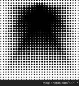 Abstract Halftone Design Vector Illustration