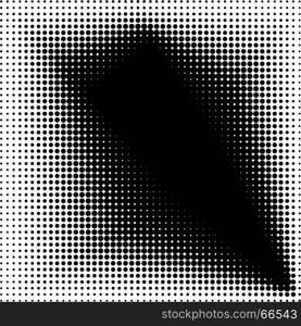 Abstract Halftone Design Vector Illustration