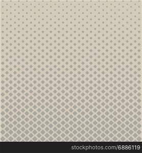 Abstract halftone grey square pattern on brown background, Vector modern futuristic texture for posters, sites, cover, business cards, postcards, interior design, labels and stickers. vector illustration