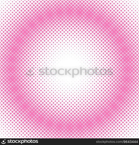 Abstract halftone square pattern background Vector Image