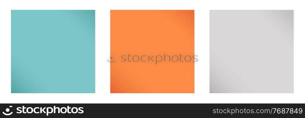 Abstract halftone wallpaper background set. Vector Illustration EPS10. Abstract halftone wallpaper background set. Vector Illustration