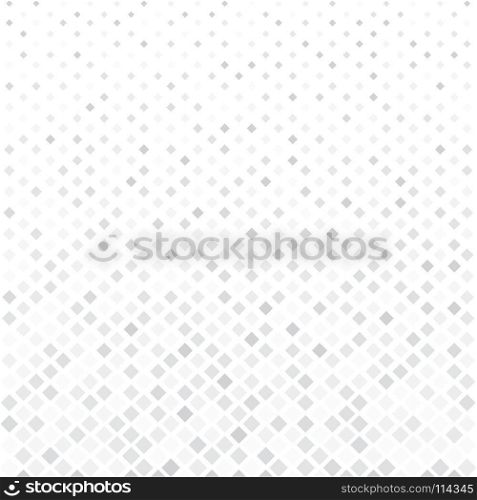 Abstract halftone white and gray square pattern background, Vector modern futuristic texture for posters, sites, cover, business cards, postcards, interior design, labels and stickers. vector illustration