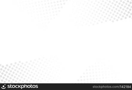 abstract halftone white background vector