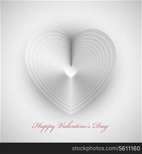 Abstract heart design for Valentine&rsquo;s Day