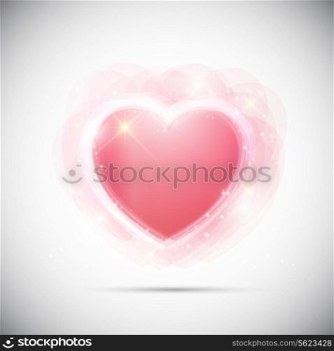 Abstract hearts background - ideal for Valentine&rsquo;s Day