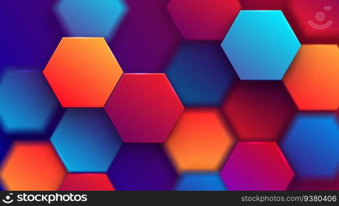 Abstract hexagonal background. Abstract hexagonal background.