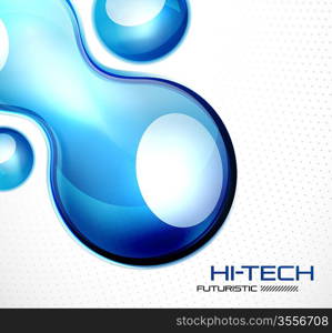 Abstract hi-tech futuristic vector background