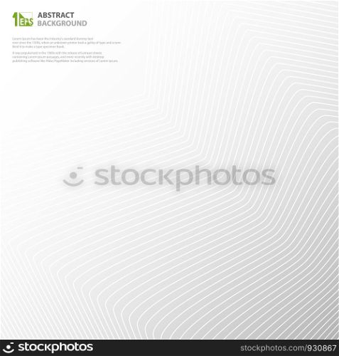Abstract hipster stripe line of geometric shape pattern design, black and white color. You can use for cover design, ad, brochure. vector eps10