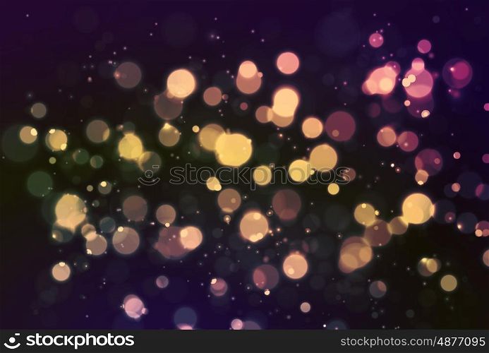 Abstract Holiday Background bokeh effect. Abstract Vintage Holiday Background bokeh effect. Vector EPS 10 illustration.