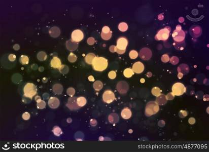 Abstract Holiday Background bokeh effect. Abstract Vintage Holiday Background bokeh effect. Vector EPS 10 illustration.