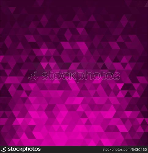 Abstract holiday background with triangle shapes