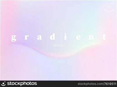 Abstract hologram gradient vector background with shadow line, for design brochure, website, flyer. Holographic smooth wallpaper for certificate, presentation, landing page. Abstract vector hologram gradient, for design brochure, website, flyer. Smooth wallpaper for certificate, presentation, landing page