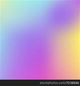 Abstract Holographic Background in pastel neon color design. Blurred wallpaper. Vector illustration for your modern style trends 80s 90s background for creative design.. Abstract Holographic Background in pastel neon color design. Blurred wallpaper. Vector illustration for your modern style trends 80s 90s background for creative design