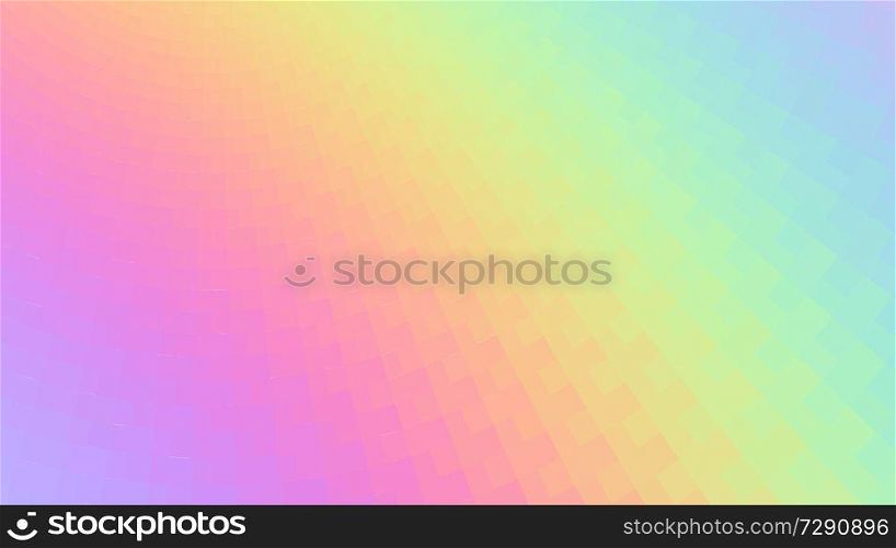 Abstract holographic colors composition with squares. Optical illusion of blur effect. Place for text. Vector EPS10 background for presentation, flyer, poster. Digitally wallpaper.. vector abstract holographic background