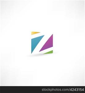 Abstract icon based on the letter Z
