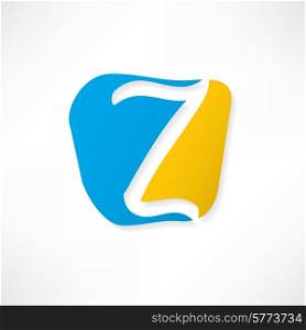 Abstract icon based on the letter Z