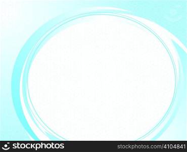 Abstract illustrated base with copy space and a circular flowing design