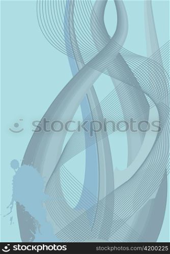 abstract illustration of a background with rainbow