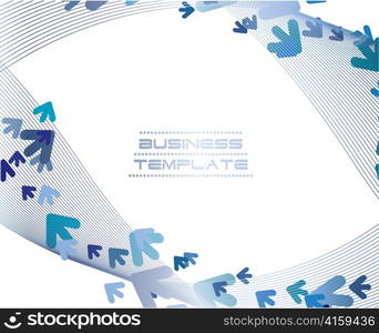 abstract illustration of a beautiful business background