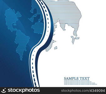 abstract illustration of a beautiful business background