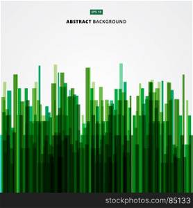 Abstract image green straight lines of nature, forest, bamboo, Vector illustration