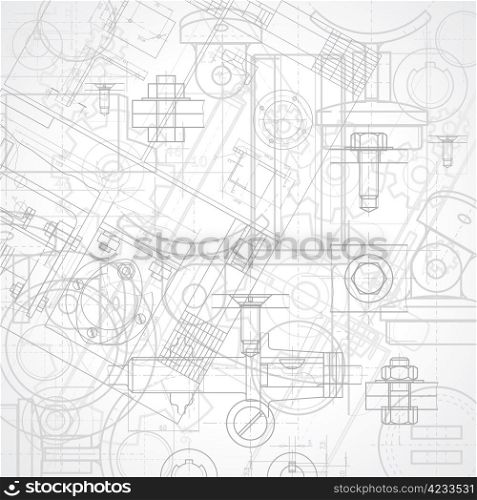 Abstract industrial background. Vector illustration.