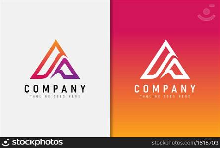 Abstract Initial Letter A Logo Design. Usable For Business, Community, Tech, Sport, Industry, Services Company. Vector Logo Design Illustration. Graphic Design Element.