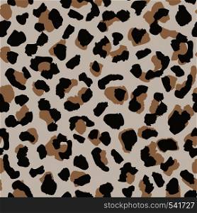 Abstract leopard skin seamless pattern. Animal fur wallpaper. Contemporary backdrop. Wild african cats repeat illustration. Concept trendy fabric textile design. Abstract leopard skin seamless pattern. Animal fur wallpaper.