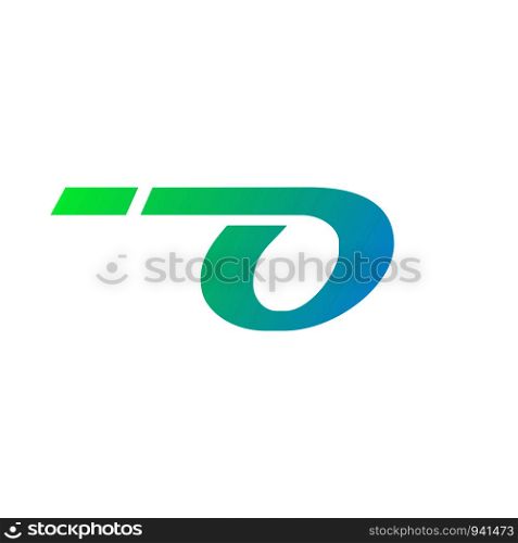 abstract letter o tecnology logo design vector illustration - vector. abstract letter o tecnology logo design vector illustration