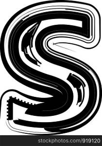 Abstract Letter s