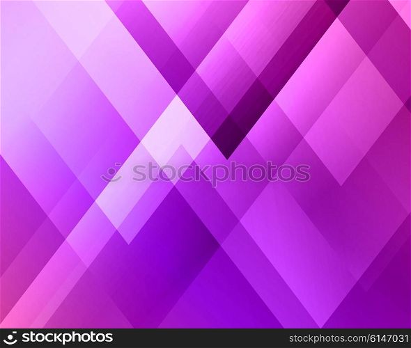 Abstract light background. Abstract light background. Purple triangle pattern. Purple triangular background
