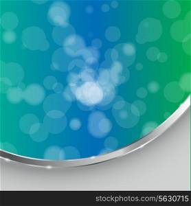 abstract light background with frame - Vector illustration