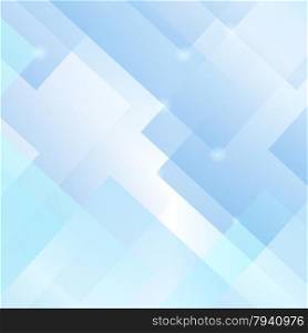 Abstract Light Blue Background. Abstract Square Pattern.. Blue Background