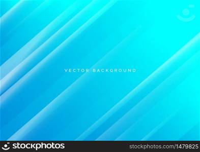 Abstract light blue diagonal background. You can use for ad, poster, template, business presentation. Vector illustration
